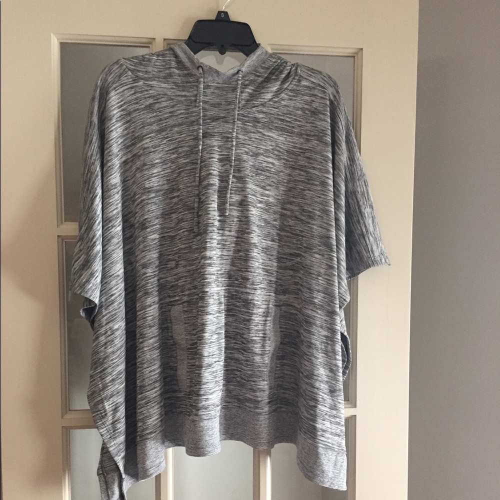 Talbots one size hooded poncho nwot